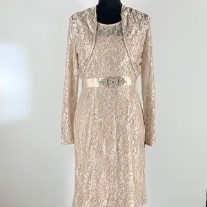 Jessica Howard dress and bolero size 2